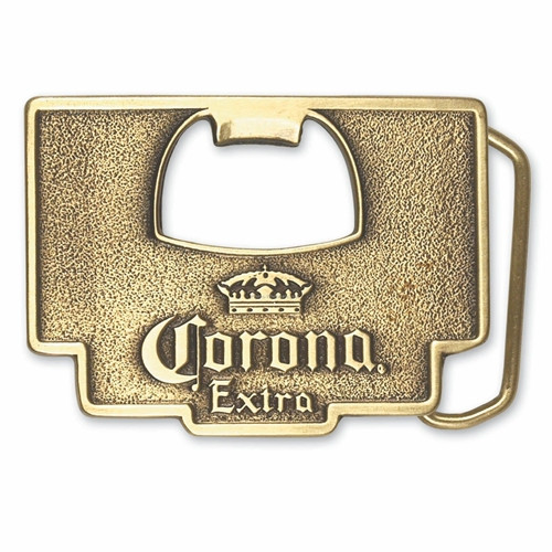 Corona Extra Custom Belt Buckles Shows Brand Loyalty Customizable