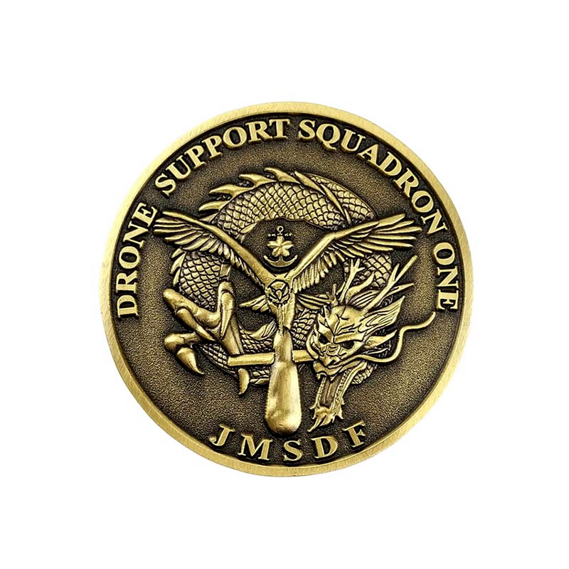 Personalized Custom brass enamelled collectable challenge coin