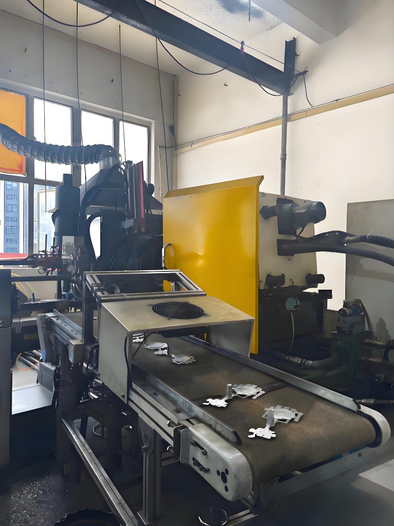 First, it will go through die-casting molding
