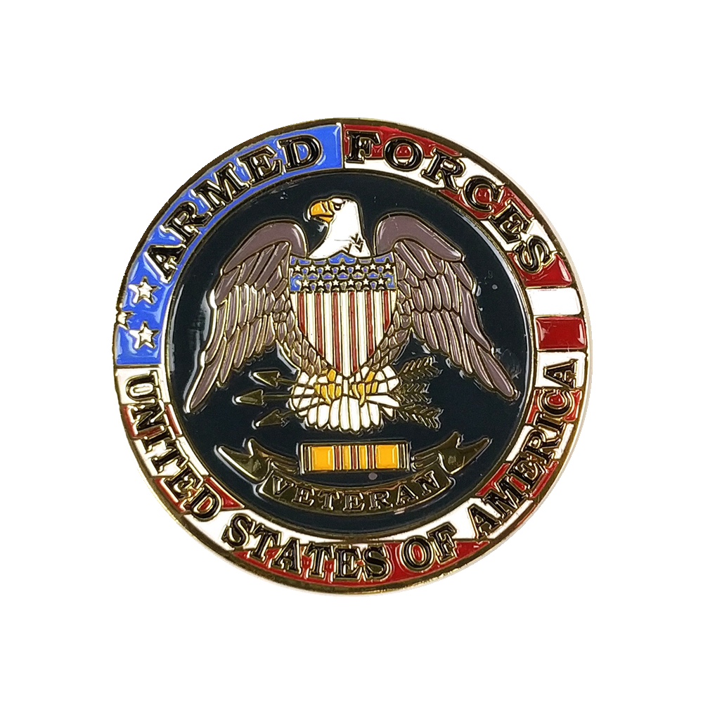 Custom US Armed Forces Challenge Coins – Premium Military Commemoratives