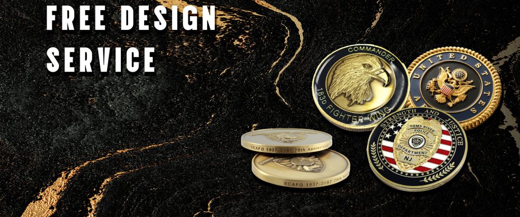 Free design service -custom challenge coins-index-banner