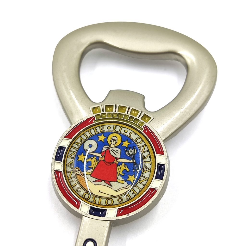 Spoon shaped bottle opener fridge magnet-2