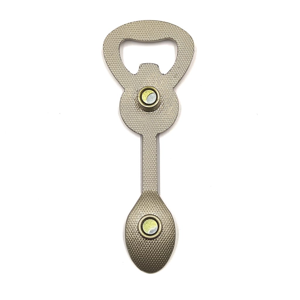 Spoon shaped bottle opener fridge magnet-5