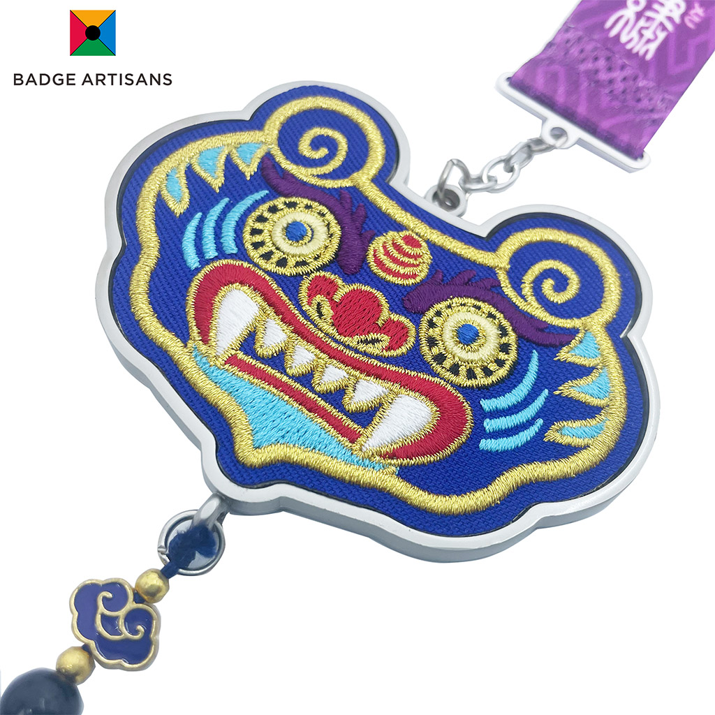 2023 China Embroidery Medal Personalized Embroidered Medal
