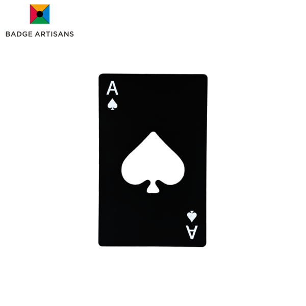 Bulk Custom Bottle Openers | Spade A Poker-Themed Iron Opener – Decorative & Functional Party Accessory