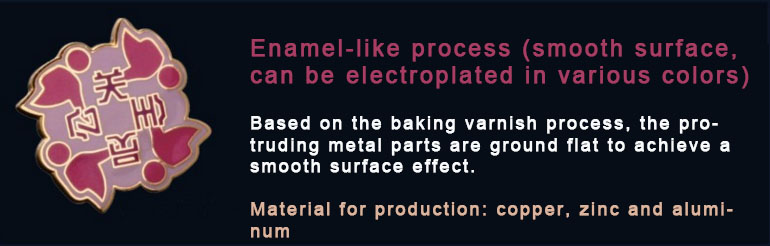 imitation enamel process