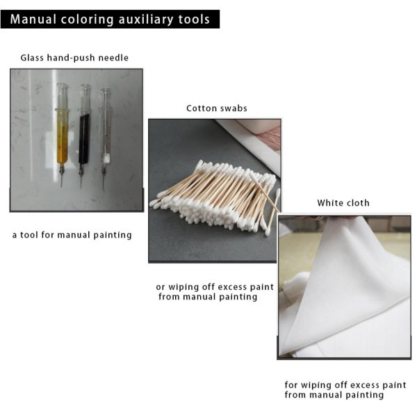 manual coloring auxiliary tools