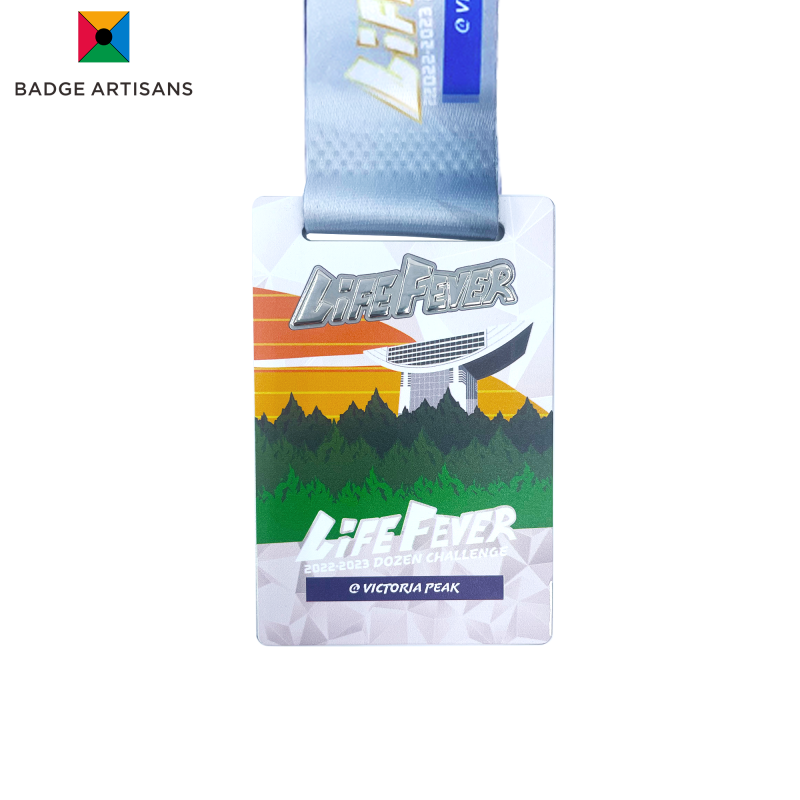 Mountain Climbing Medal | Custom UV Printed Medals for Hiking Events