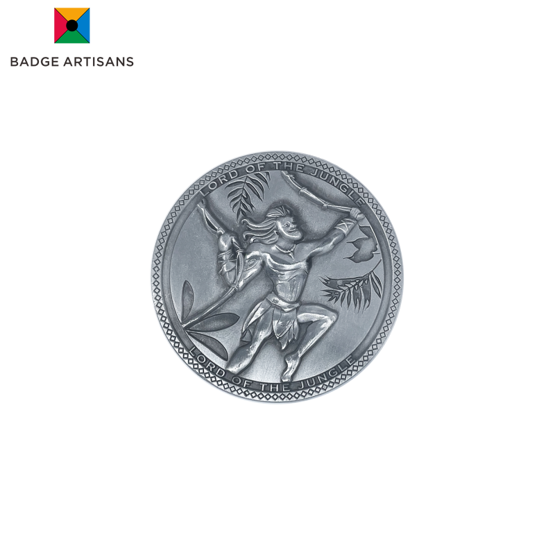 Fitness Challenge Coin：YES .FIT “Lord of the Jungle” A Symbol of Fitness Achievement