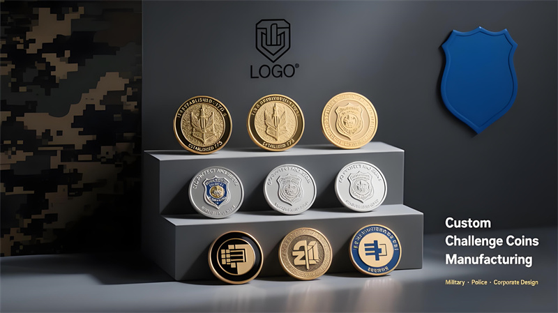 Custom Challenge Coins Manufacturing – Military, Police, Corporate Design