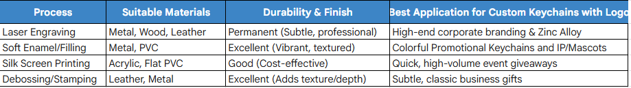 Four Main Logo Customization Techniques