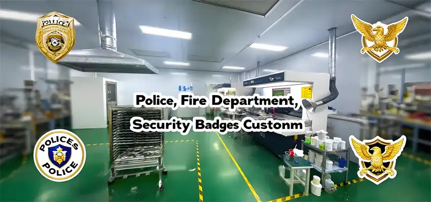 Police Security Badges