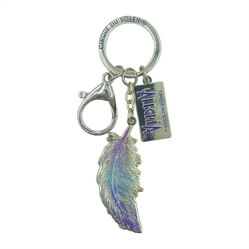 Premium Custom Engraved Keychains: Cirque du Soleil Alegría
