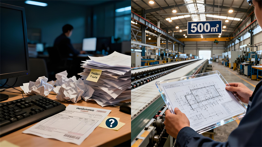 500-square-meter workshop