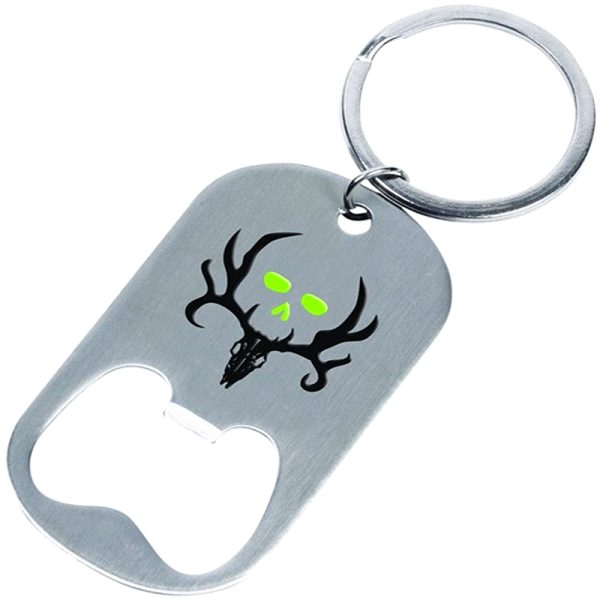 Custom Key Bottle Opener – Unique Dog Tag Design with Dual Functionality