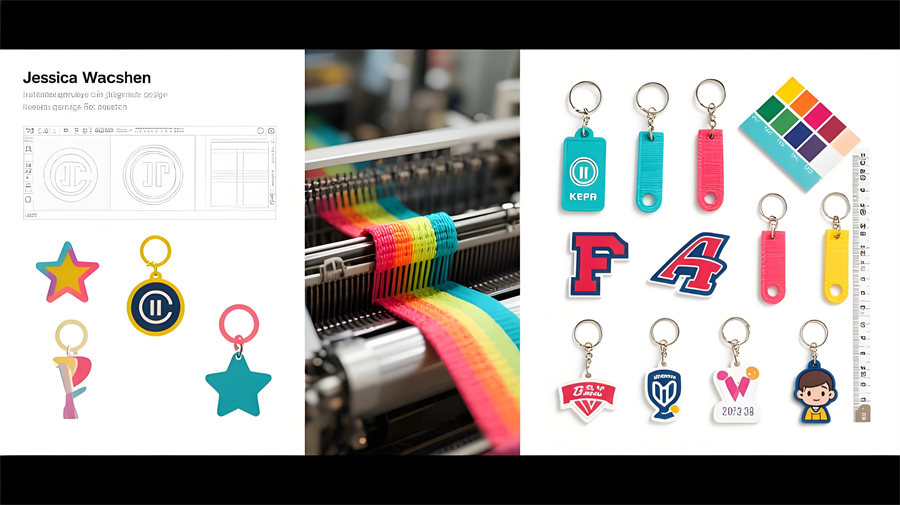 illustrate the customization process showing different design options and production steps