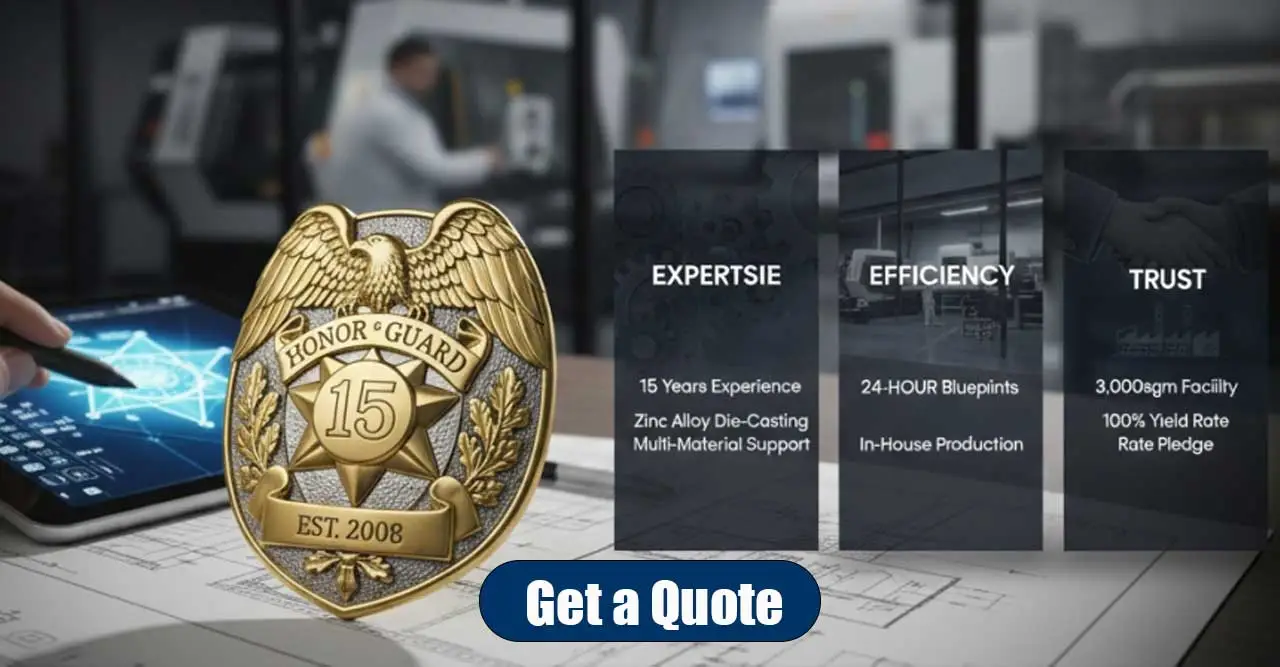 Custom Police Badge Manufacturers: 25-Day Delivery, 100% Quality, 3D Design 12 Contact-our-design-team