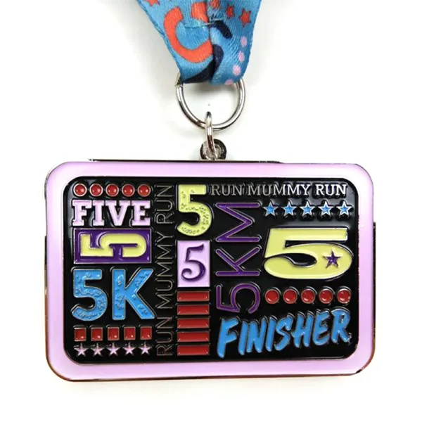 custom 5k medals