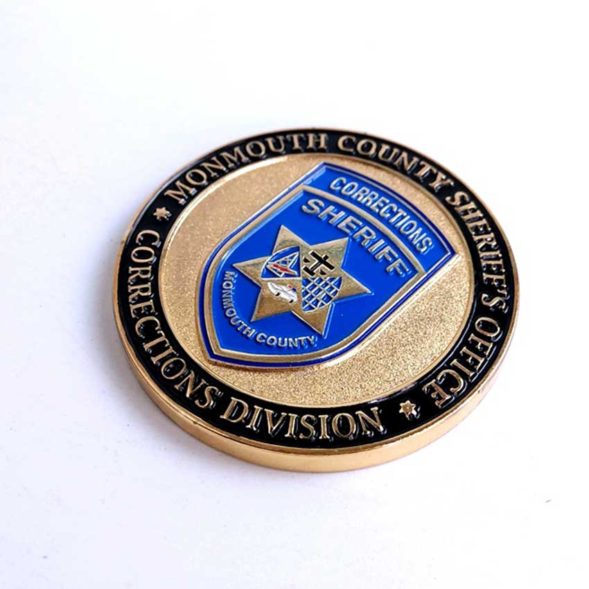 custom police challenge coins Sheriff