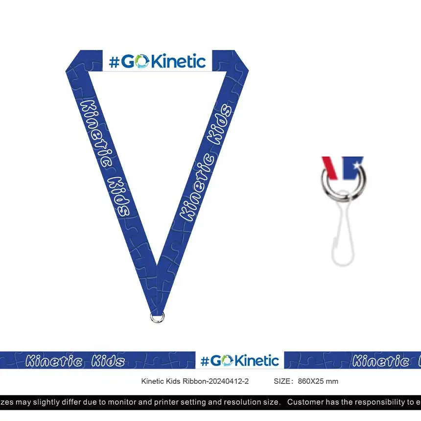 custom race medal ribbon