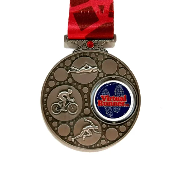 custom sports medals triathlon