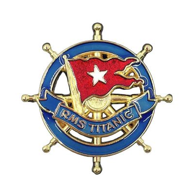 custom flag pins RMS Titanic