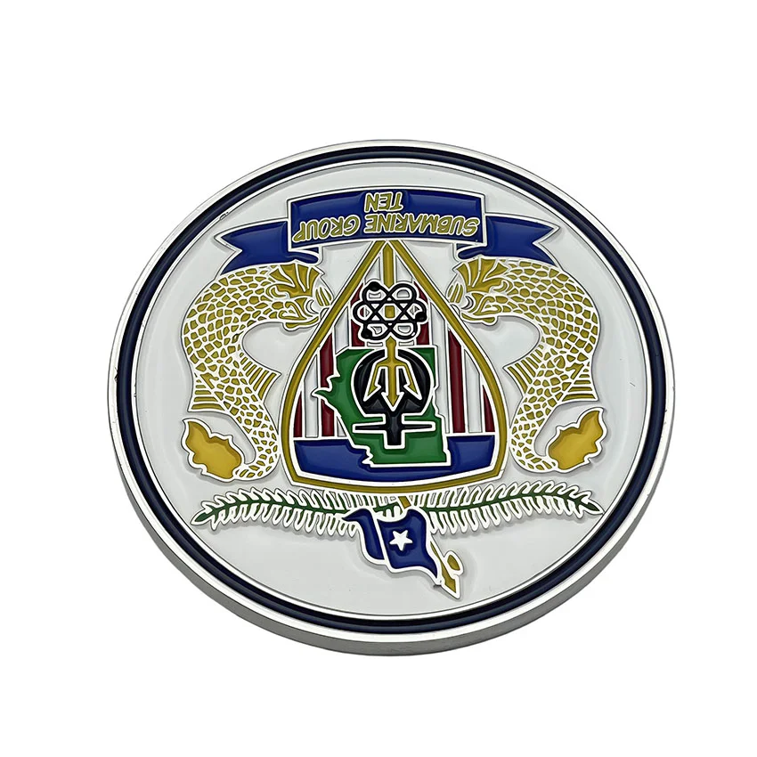 2D Challenge Coins