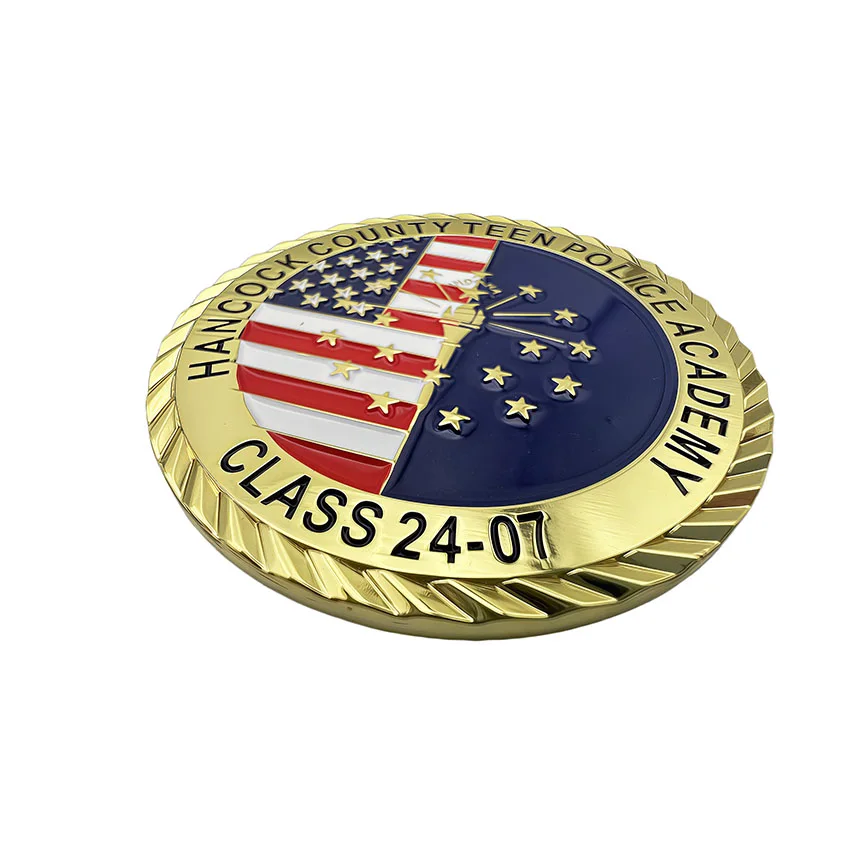Custom Challenge Coins Edge