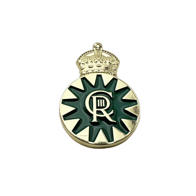 Soft enamel logo pin