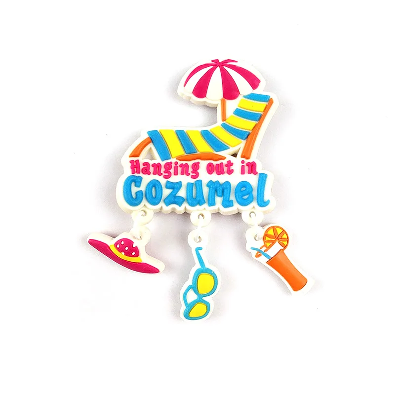 Cozumel Soft PVC Souvenir Magnet