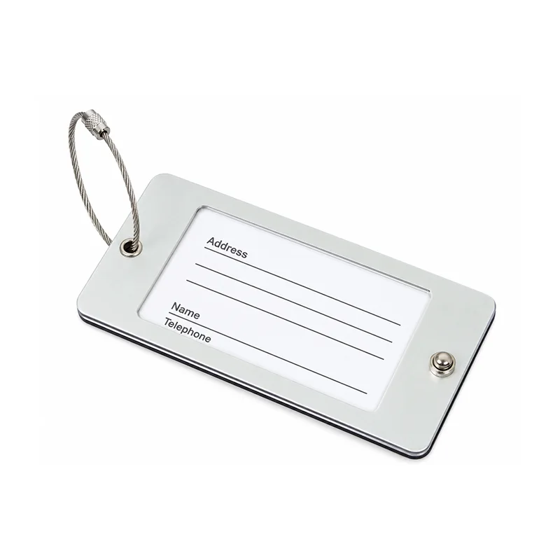 Custom Acrylic Cable Luggage Tags