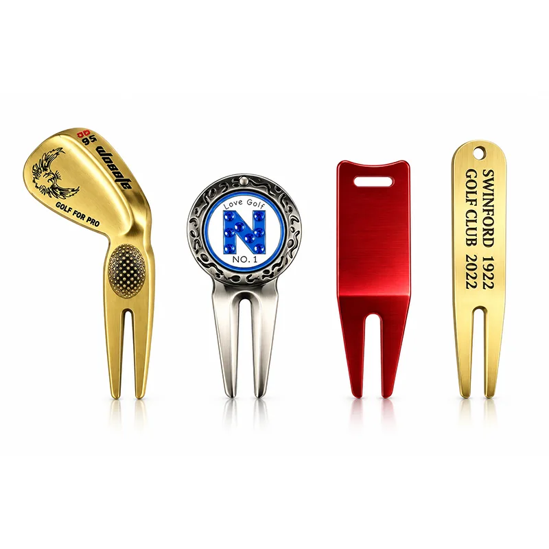 Custom-Metal-Golf-Divot-Tools-Multiple-Styles