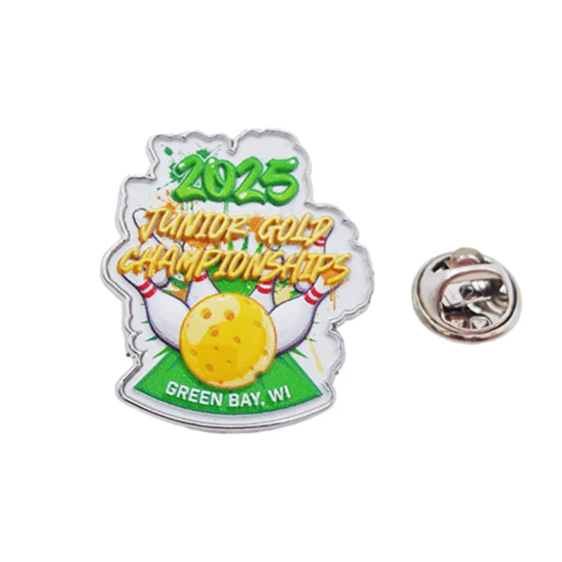 UV-printed-lapel-pin-for-Junior-Gold-Bowling-Championships